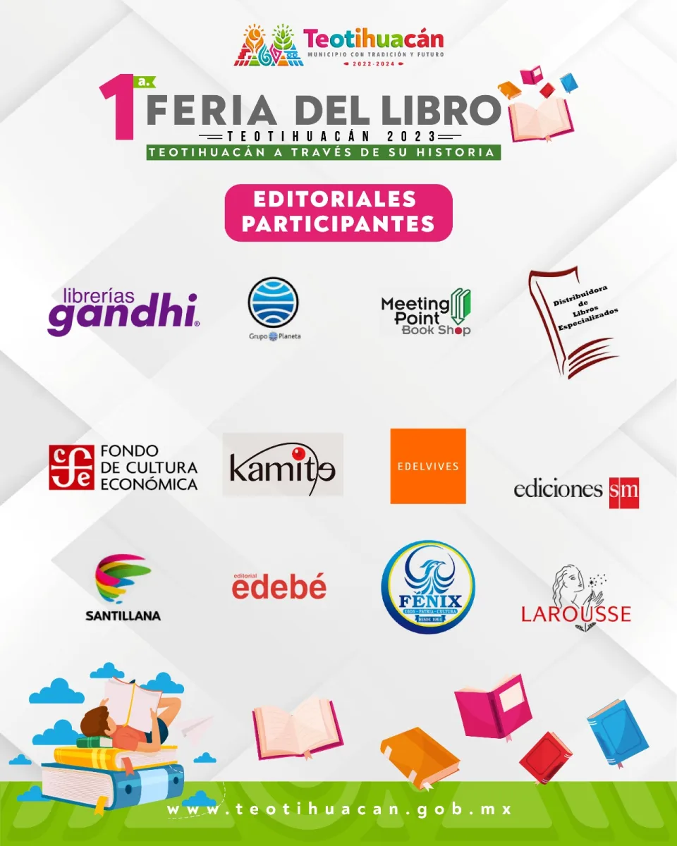 1697575217 397 Programa de nuestra PRIMERA FERIA DEL LIBRO TEOTIHUACAN 2023