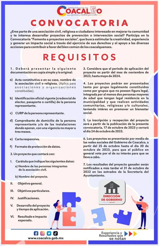 1697577487 Participa en la convocatoria de Fomento a Proyectos Sociales y jpg