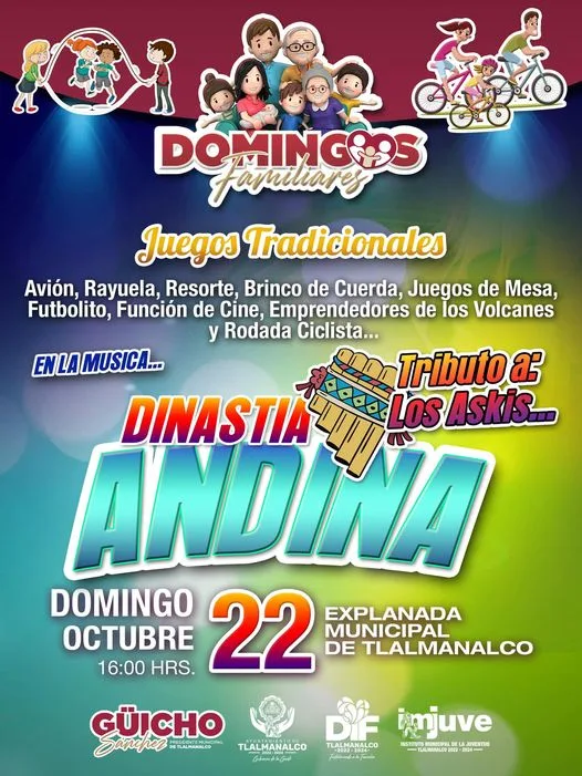 1697636580 DomingosFamiliares Este domingo 22 de octubre a partir de las jpg