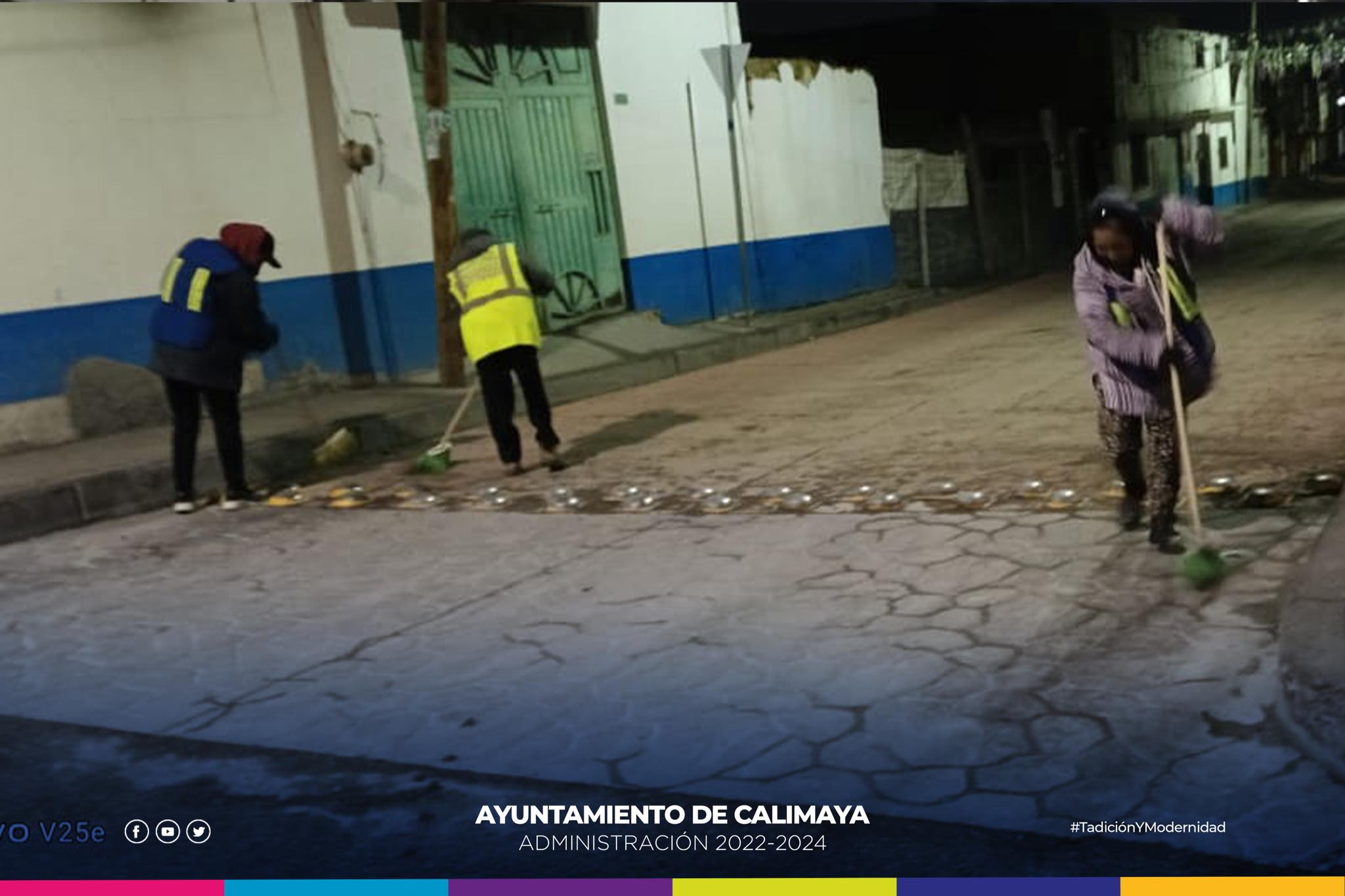 1697649510 415 El Programa de Barrido Nocturno continua en la Cabecera Municipal