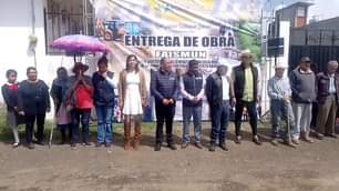 1697660784 Entrega de obra Rehabilitacion de drenaje sanitario y agua potable