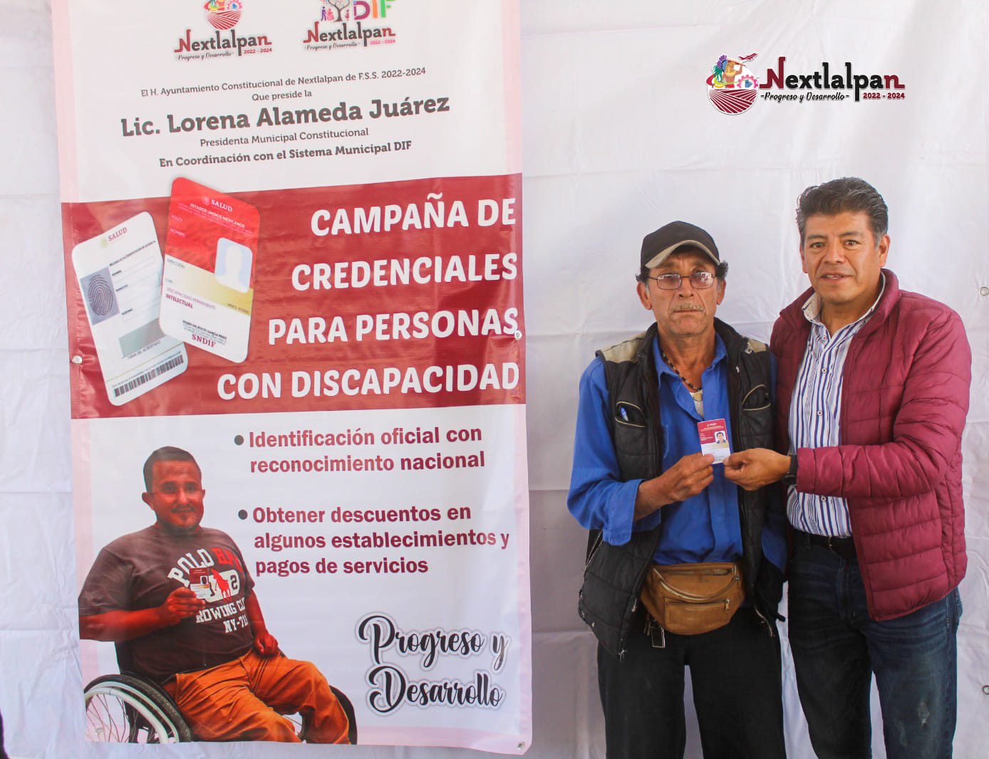 1697667096 148 ¡Campana de credenciales para personas con discapacidad Hoy comenzo la