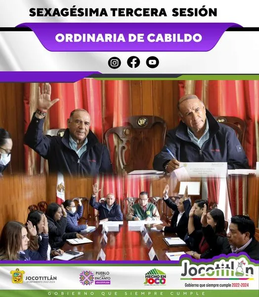 1697742043 En la Sexagesima Tercera Sesion Ordinaria de Cabildo el Presidente jpg