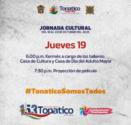 1697759138 No te pierdas las actividades del Dia2 de la JornadaCultural