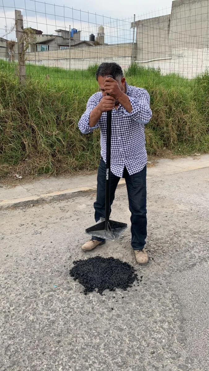 1697828182 536 El EscuadronTapaTuBache realizo trabajos en Casa Blanca y San Gaspar