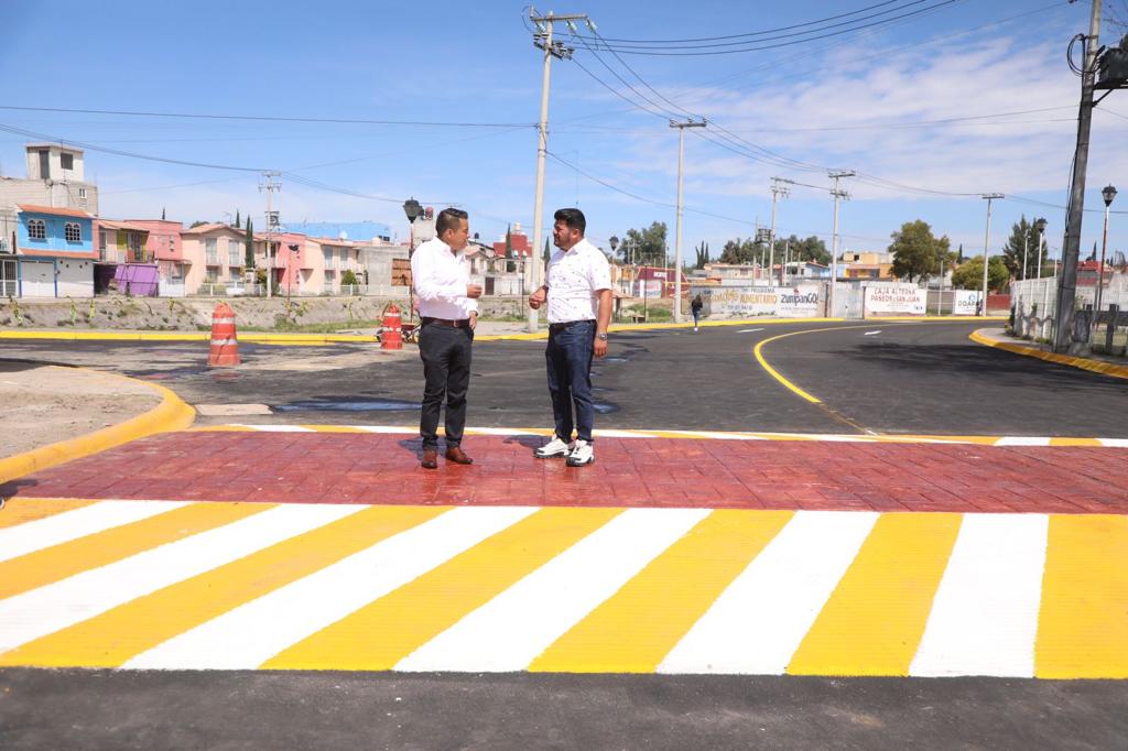 1697837634 438 ZUMPANGO AVANZA CONCLUIMOS LA PAVIMENTACION EN GLORIETA DEL CENTRO DE