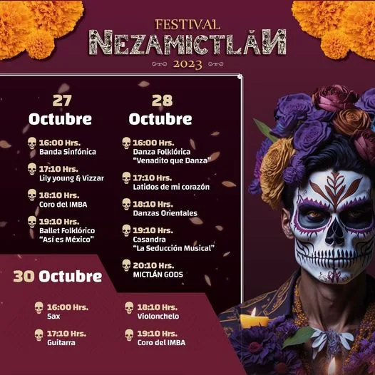 1697842633 FestivalNezaMictlan2023 No te pierdas nuestra tradicional feria de PanDeMue jpg