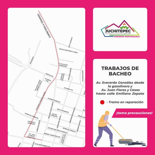 1697897729 760 Bacheo Importante aviso para la comunidad y conductores de