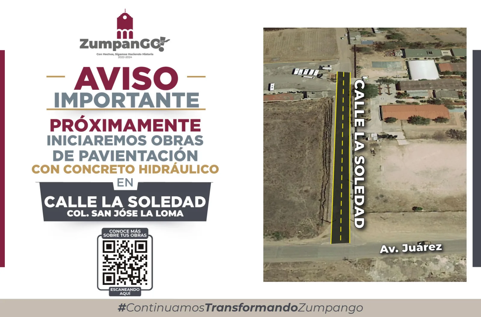 1698003401 PROXIMAMENTE PAVIMENTACION EN CALLE LA SOLEDAD Zumpanguenses nos complace inf scaled