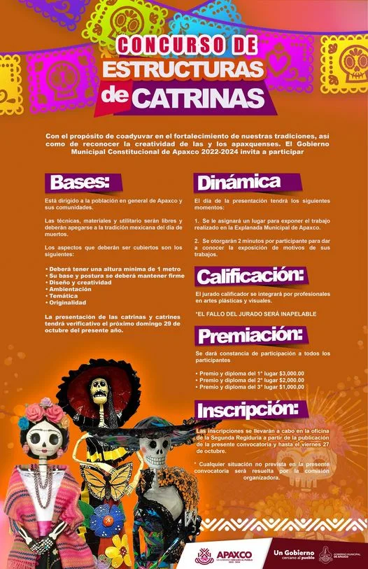 1698074922 PARTICIPA EN EL CONCURSO DE ESTRUCTURAS DE CATRINAS jpg