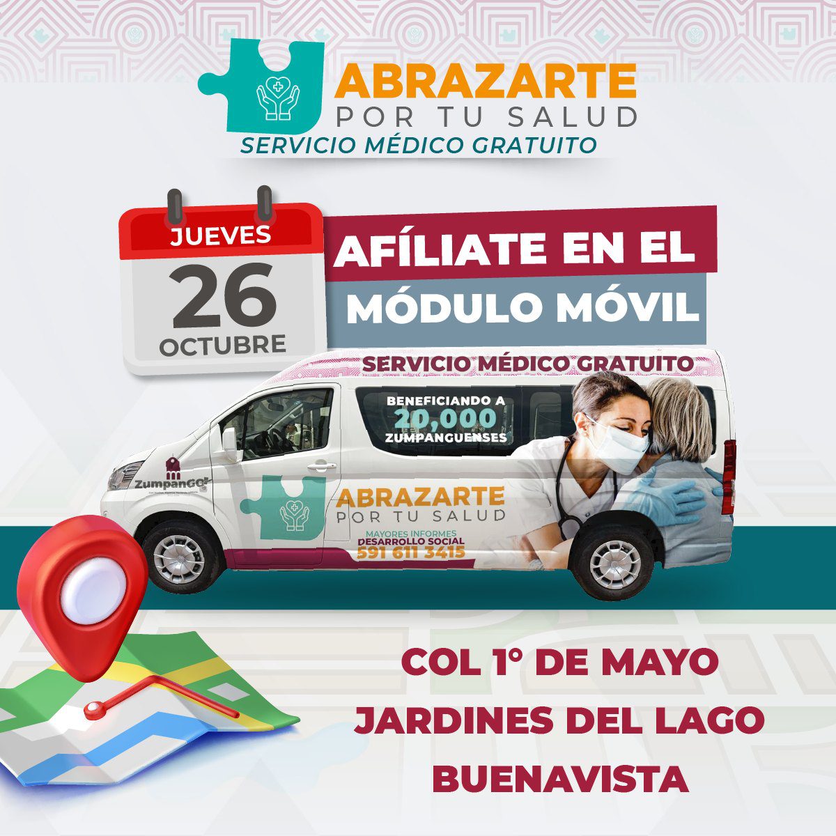 1698075300 504 AFILIACION EN MODULO MOVIL PARA EL SERVICIO MEDICO GRATUITO DEL