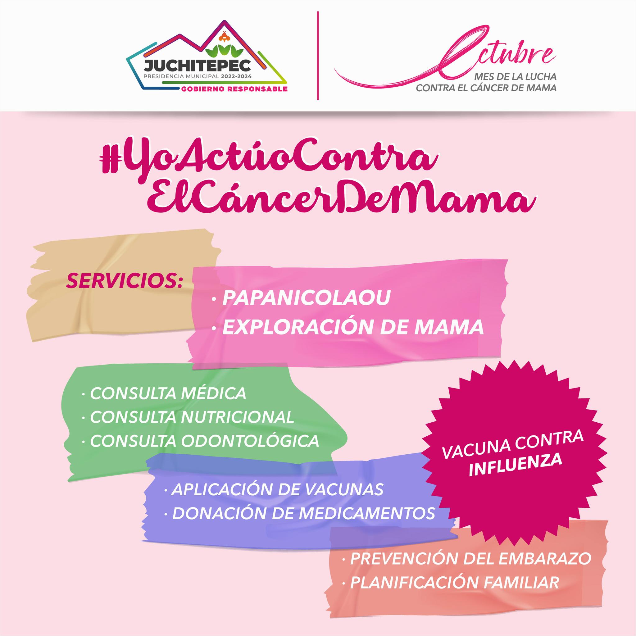 1698085292 316 UNETE A LA CAMPANA DE SALUD YoActuoContraElCancerDeMama El Gobierno Municipa