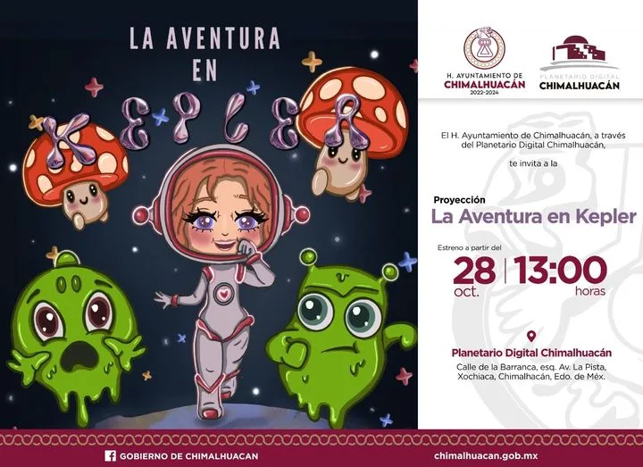 1698088538 El Planetario Digital Chimalhuacan 2022 2024 te invita a la proyeccion jpg