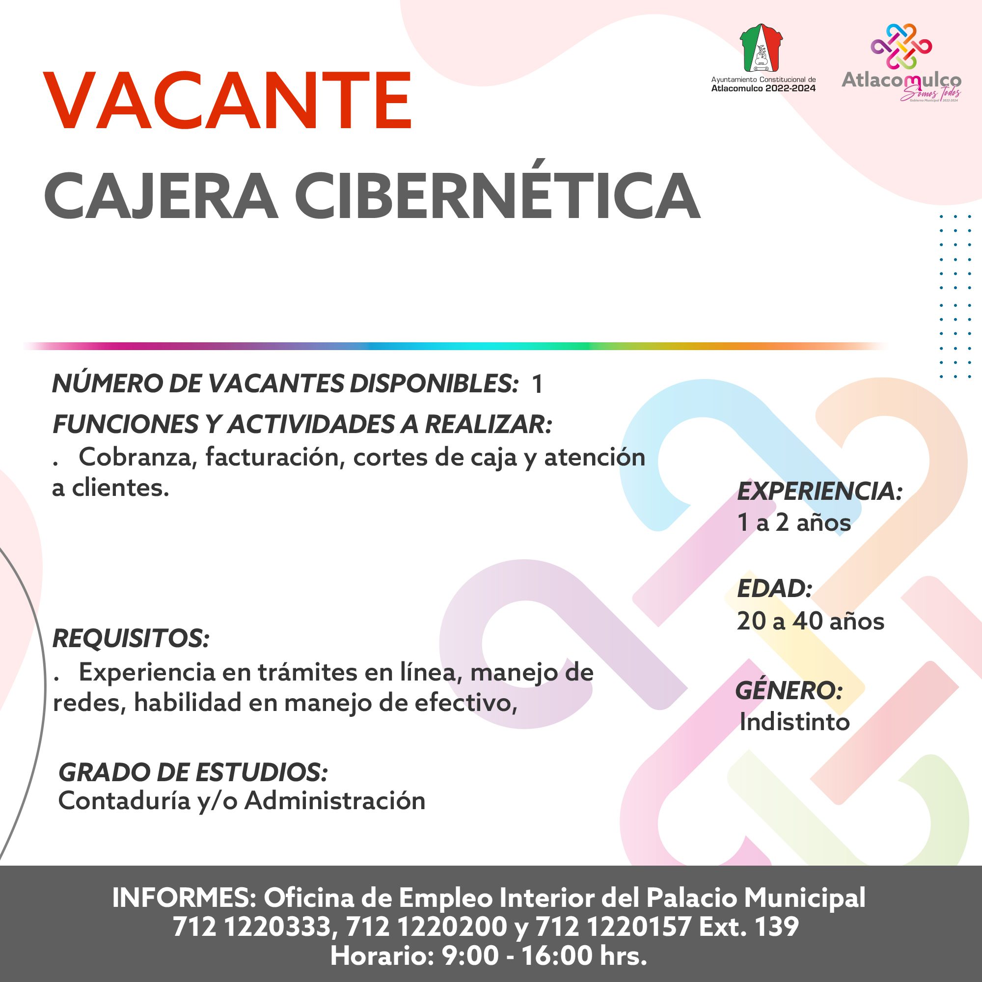 1698089188 421 ¡Te compartimos las vacantes de empleo correspondientes a esta semana