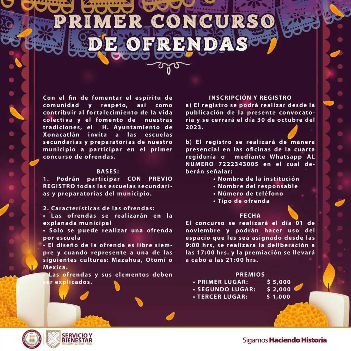 1698154712 420 El Ayuntamiento de Xonacatlan hace una cordial invitacion a todas