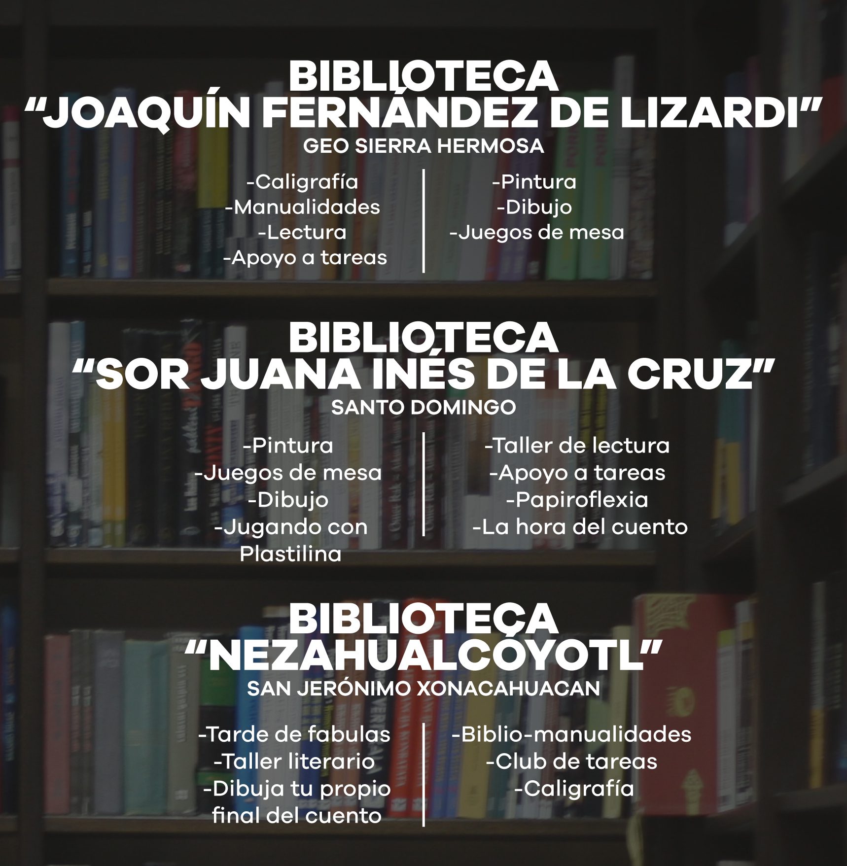 1698188004 885 Las Bibliotecas son un maravilloso espacio para la aprehension de