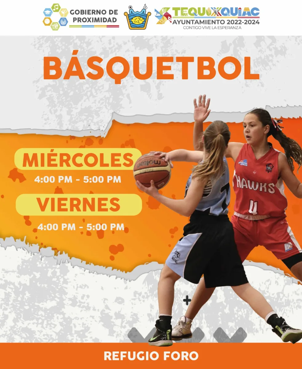 1698240838 718 ¡Asiste a las CLASES GRATUITAS de Basquetbol en los diferentes