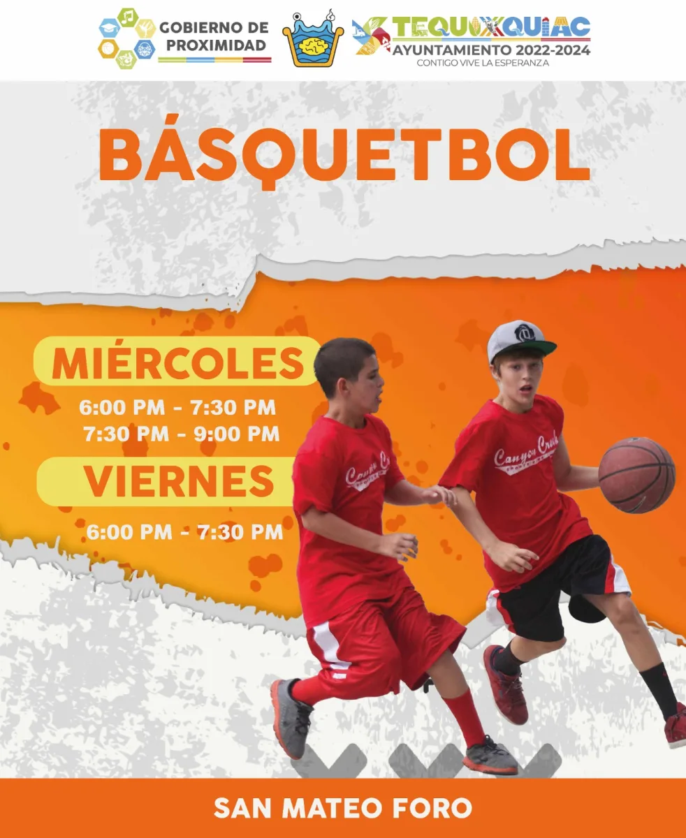 1698240844 506 ¡Asiste a las CLASES GRATUITAS de Basquetbol en los diferentes