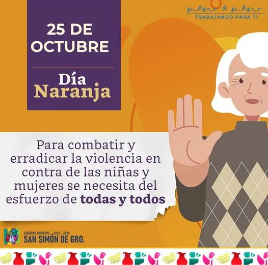 1698249963 25 de octubre DiaNaranja hoy mas que nunca queda claro jpg