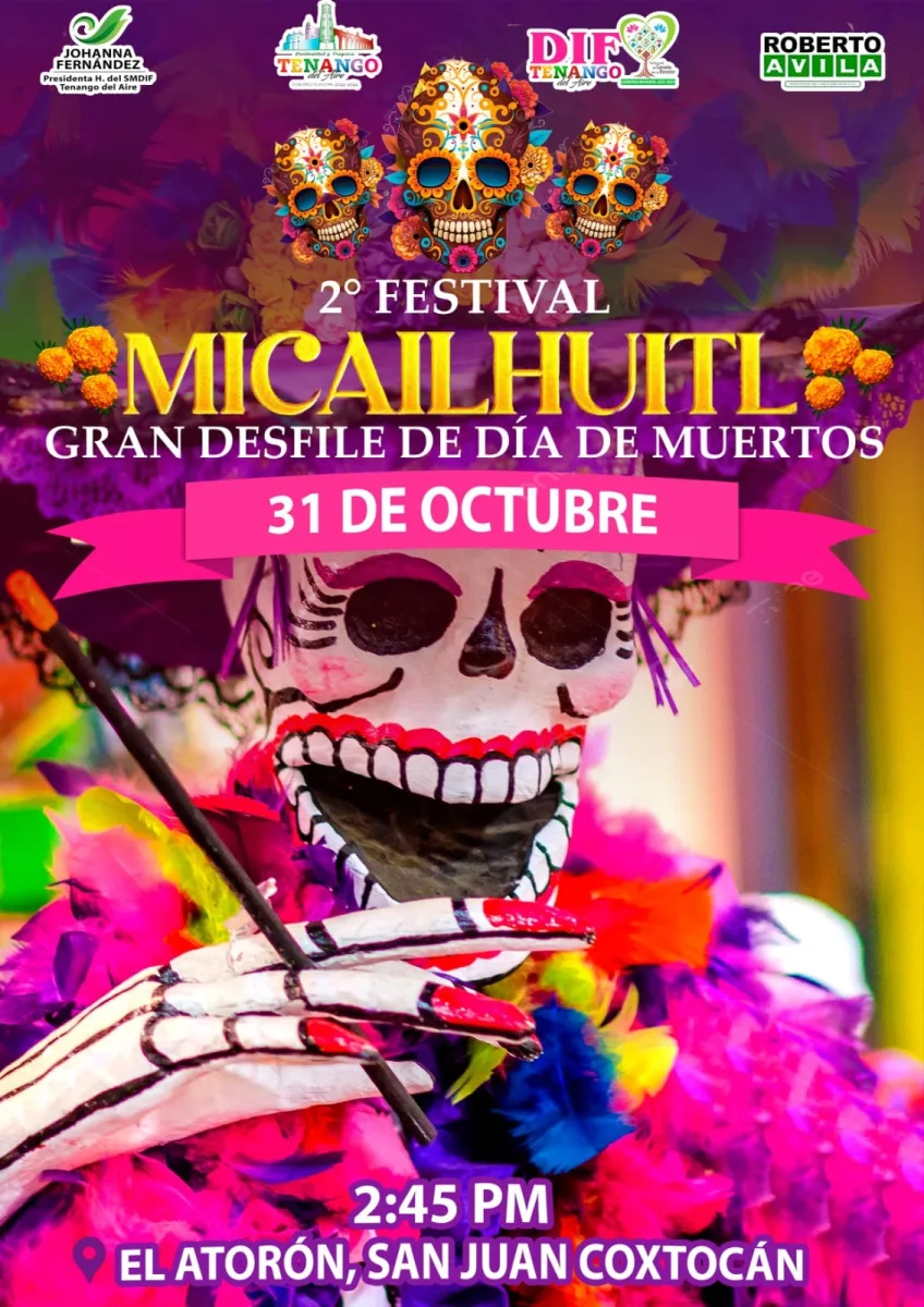 1698324516 Asi es como queda la cartelera del segundo festival Micailhuitl