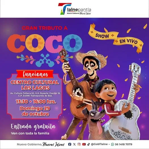 1698338649 Asiste al espectaculo en vivo de Tributo a Coco que jpg