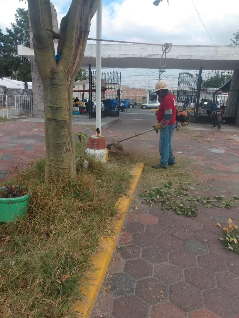 1698340692 634 En dias pasados el personal de parques y panteones termino