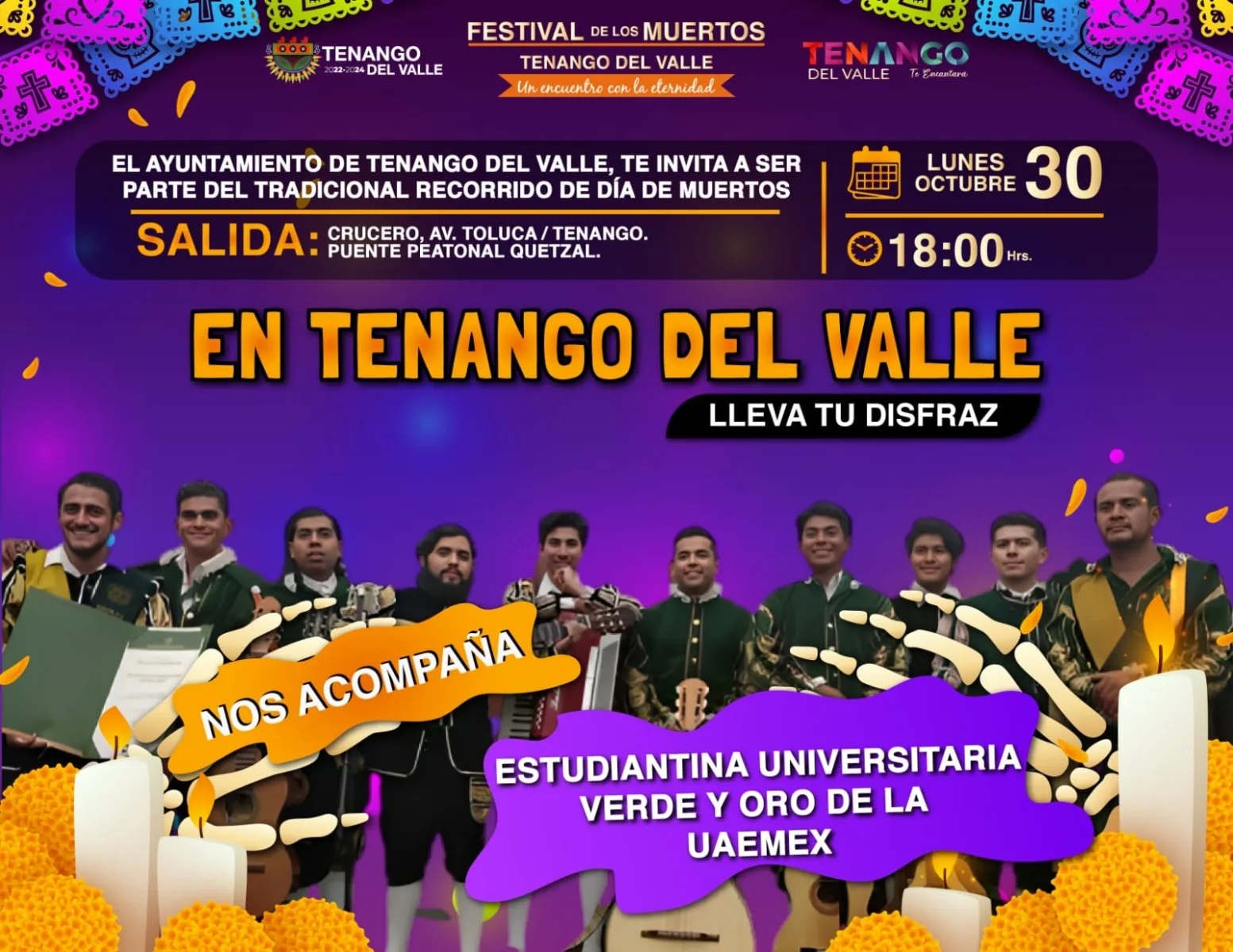 1698432664 694 ¡En Tenango del Valle ya se siente el espiritu de