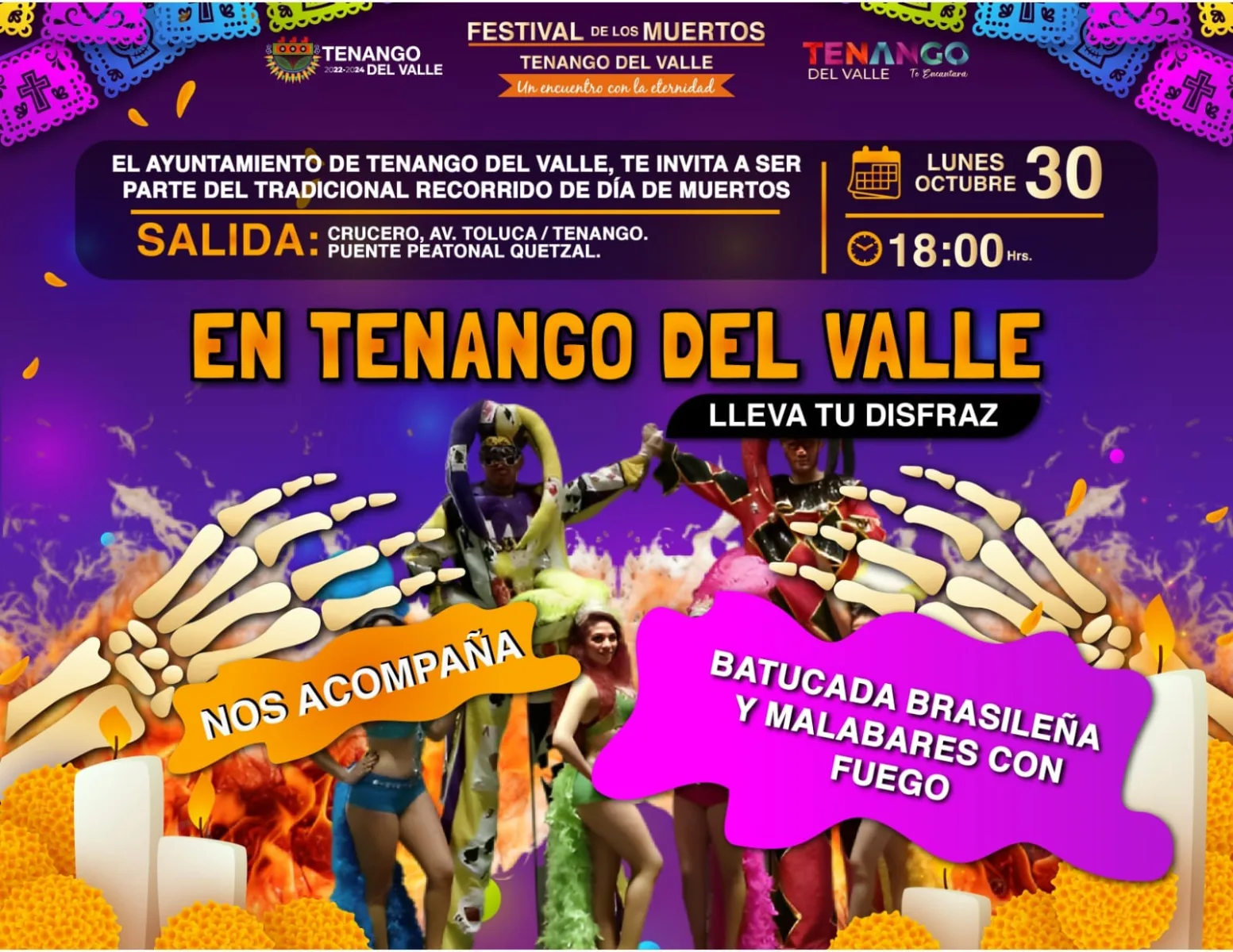 1698432670 410 ¡En Tenango del Valle ya se siente el espiritu de