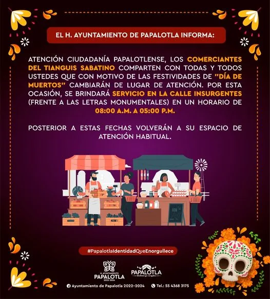 1698444932 consumelocal El lugar de atencion del tianguis sabatino cambia jpg