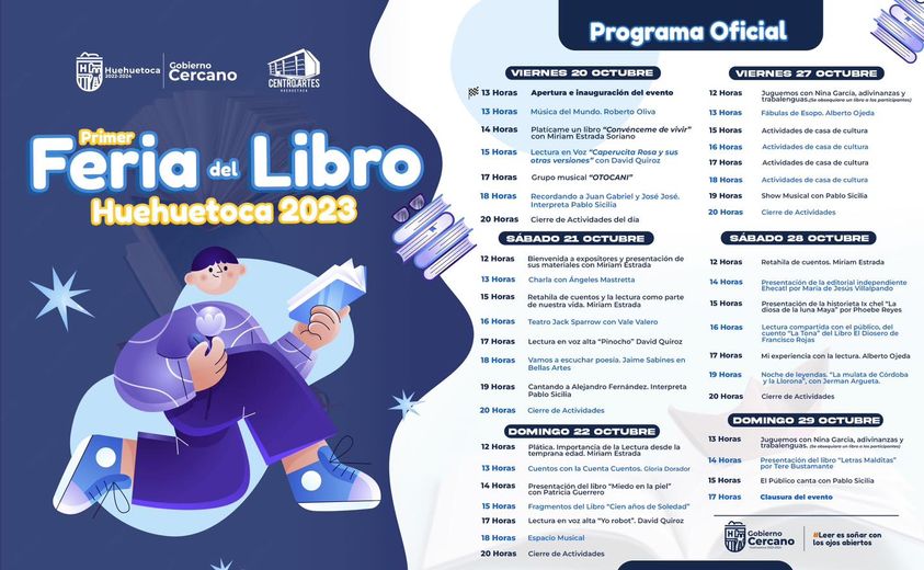 1° Feria del Libro Huehuetoca 2023 El Gobierno de