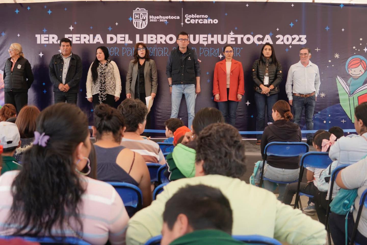 1° Feria del Libro Huehuetoca 2023 El dia de