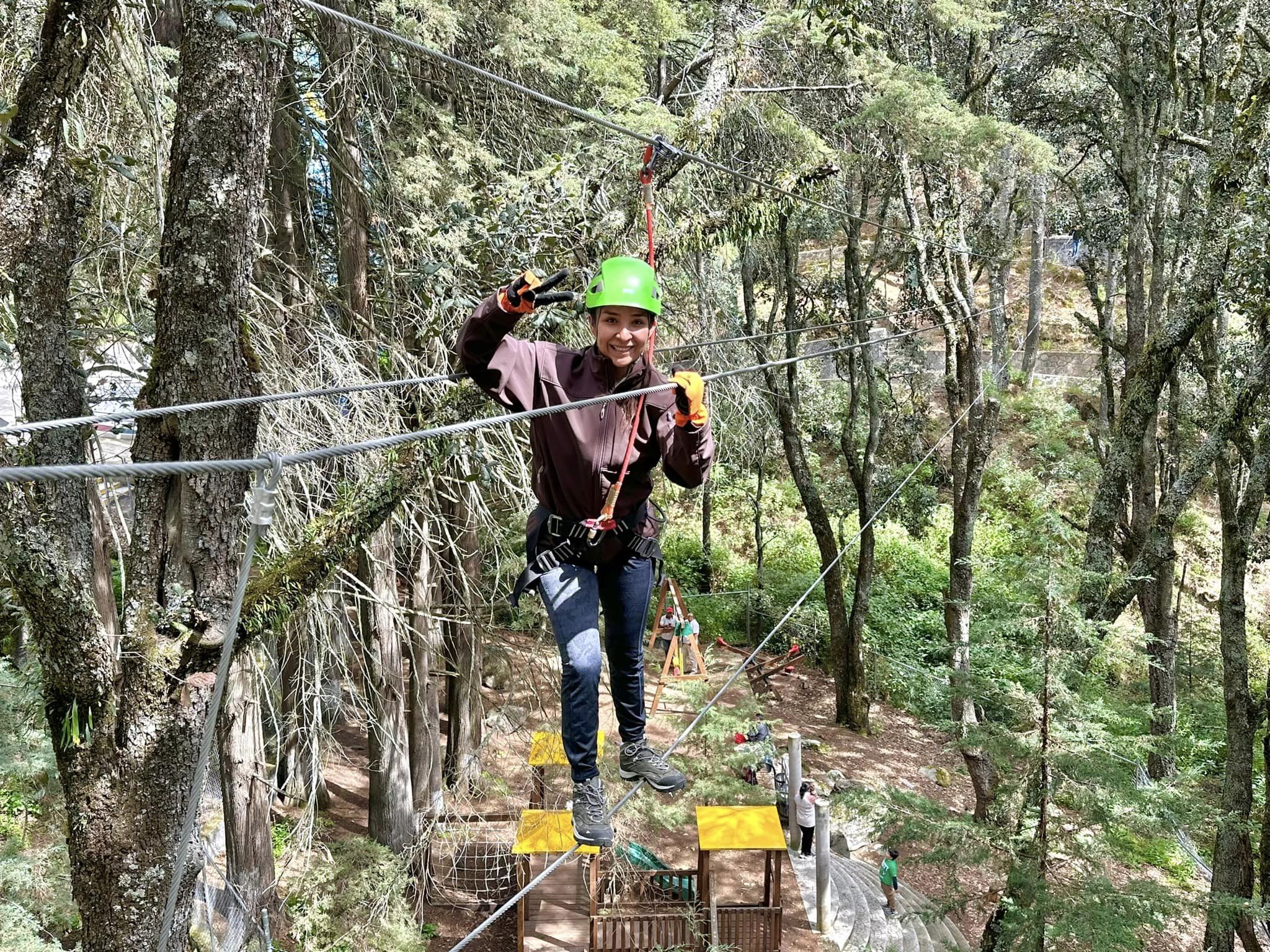 Asi disfrutaron los visitantes el Parque Ecoturistico Xocotepetl este fin