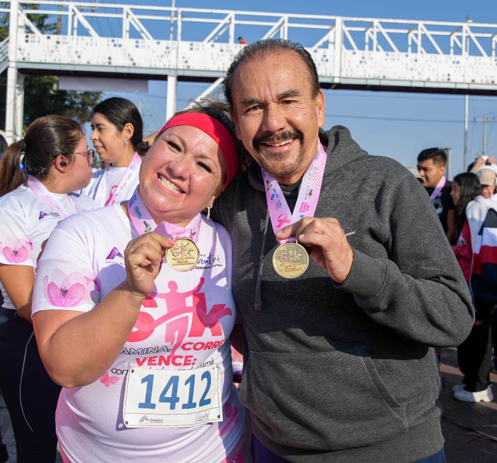 Asi se vivio la carrera atletica Camina Corre y Vence