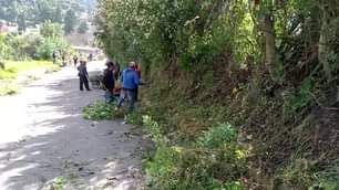 De igual forma se realiza en calle Animas