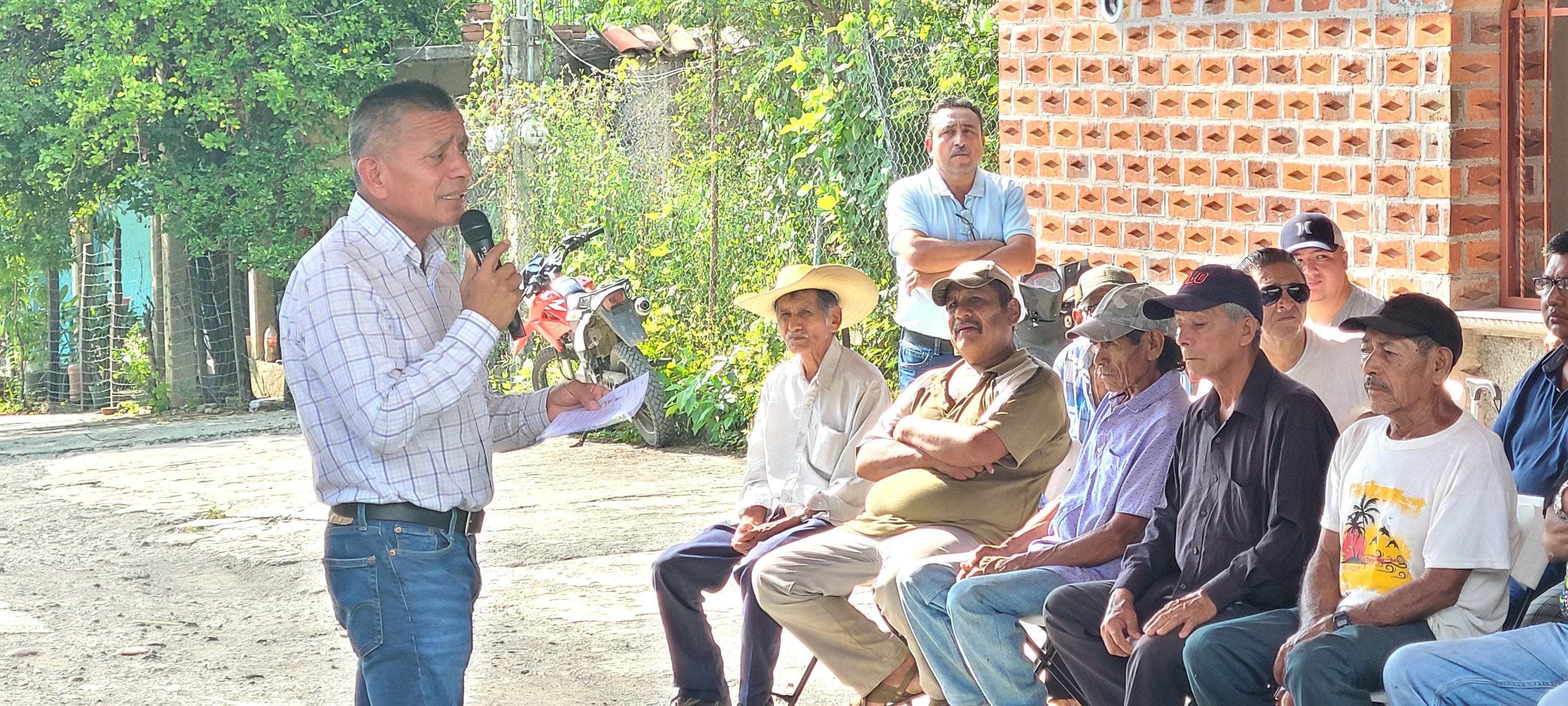 Estamos dando inicio a la construccion de la calle Nicolas