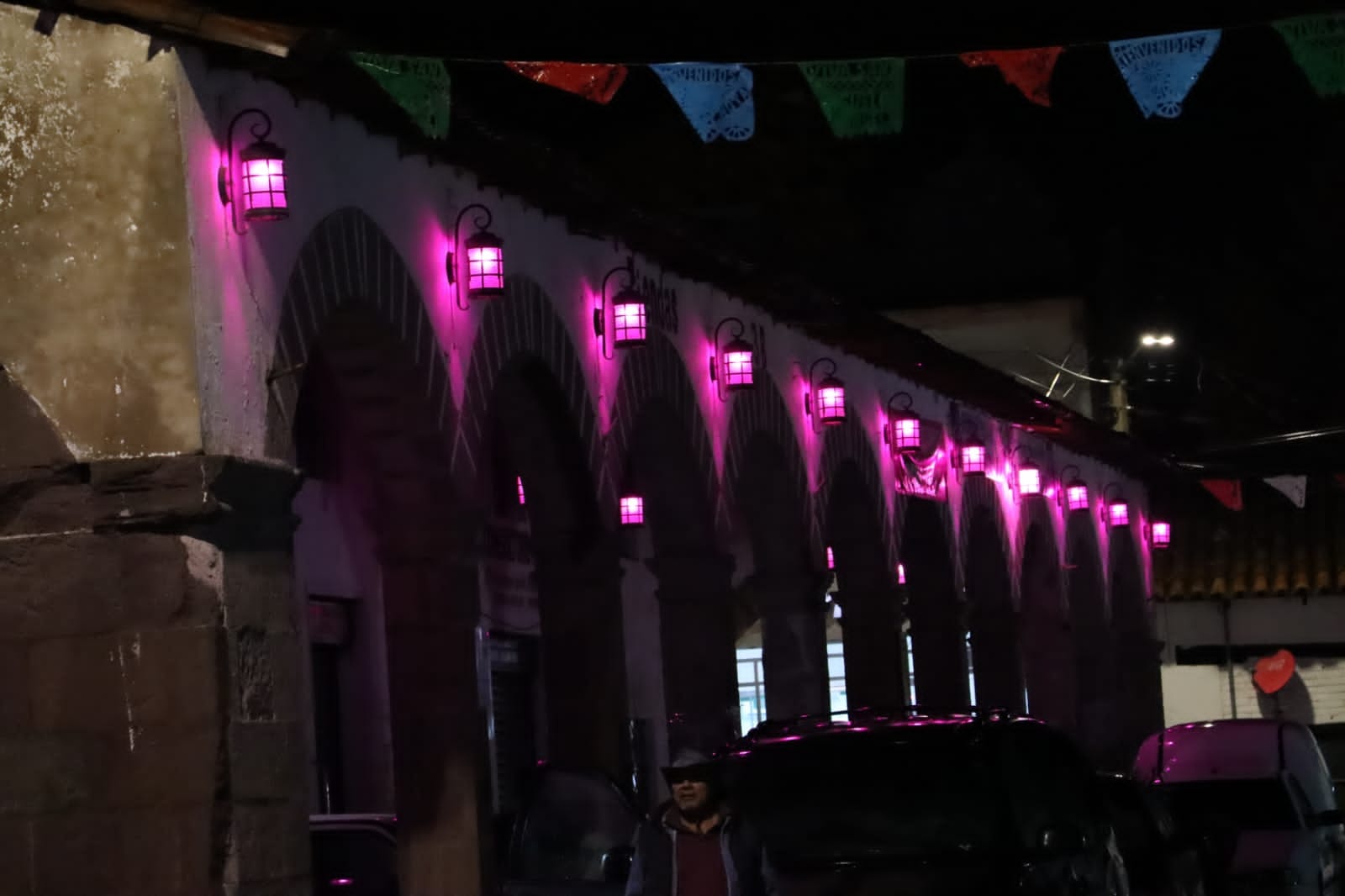 Este lunes iluminamos de rosa el Palacio Municipal y el