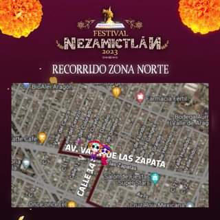 FestivalNezaMictlan2023 Participa en nuestra caravana de Catrinas y Catrin