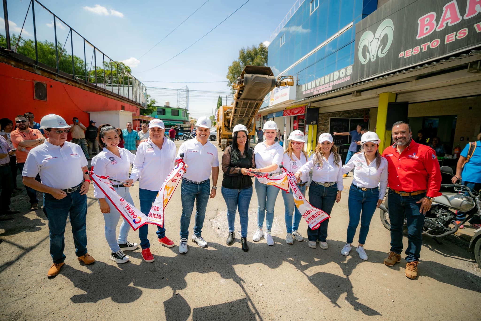 Nuestro presidente municipal David Sanchez Isidoro dio banderazo de inicio