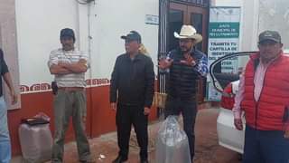 Promoviendo la siembra de tilapia en el municipio la Direccion