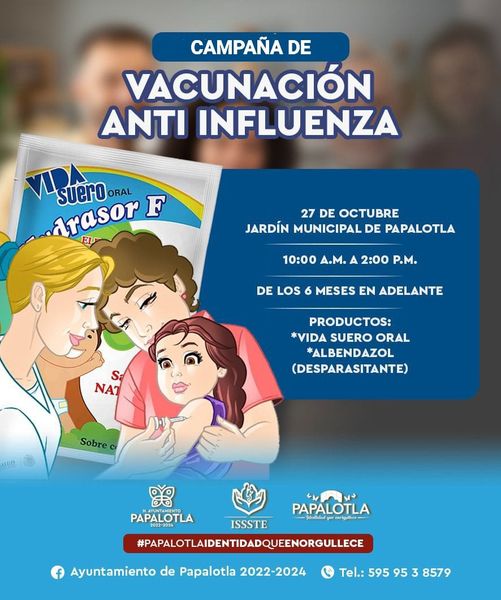 ProtegeTuSalud ¡Todo listo para la campanadevacunacion anti influenza En