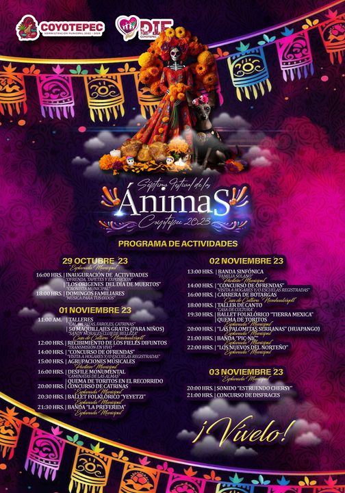 Te compartimos el ProgramaOficial del 𝗦𝗲́𝗽𝘁𝗶𝗺𝗼 𝗙𝗲𝘀𝘁𝗶𝘃𝗮𝗹 𝗱𝗲 𝗹𝗮𝘀 𝗔𝗻𝗶𝗺𝗮𝘀