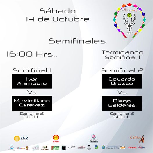 ¡ABIERTO ATLACOMULCO 2023 Las SEMIFINALES estan por comenzar ¡Te esperamos