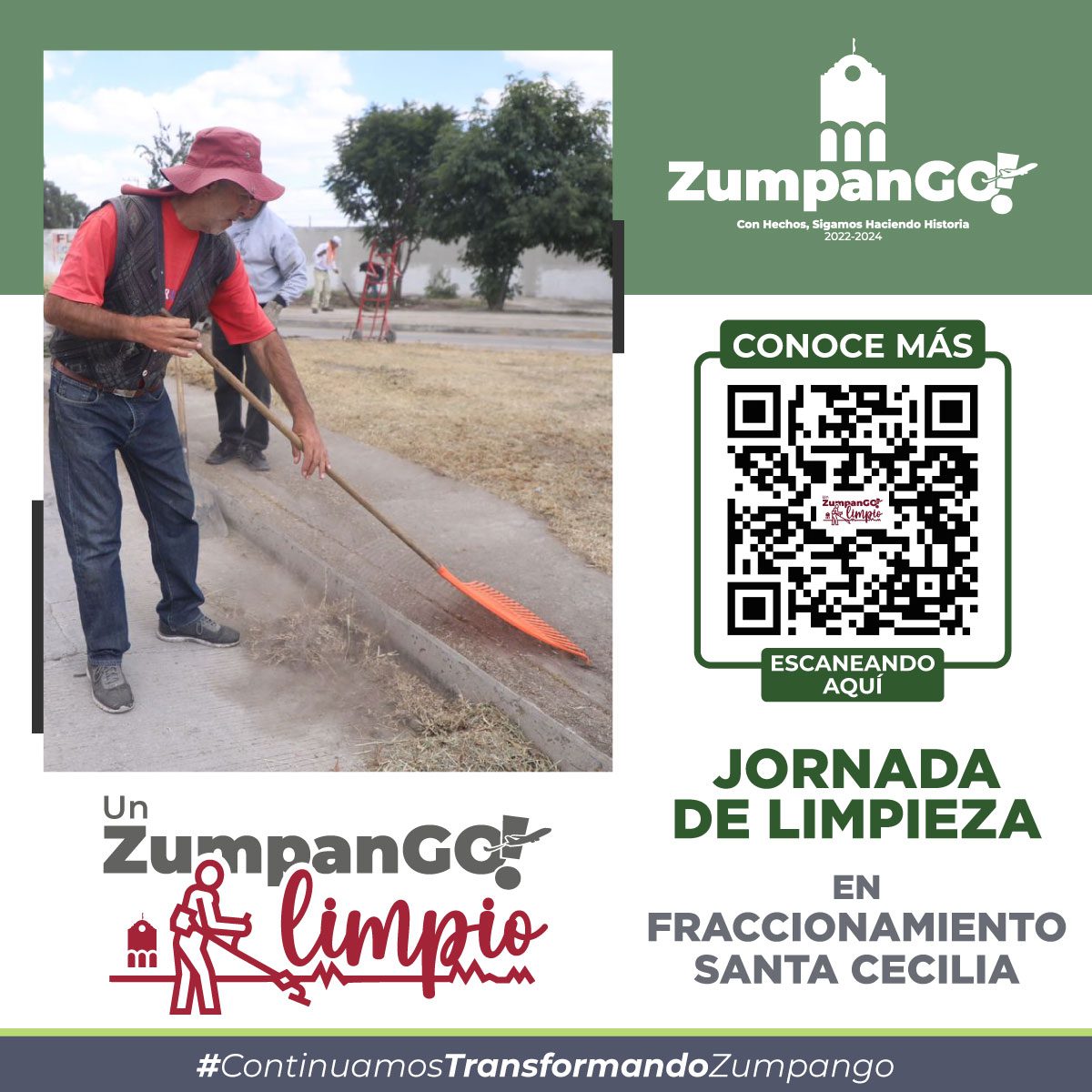 ¡Accion y compromiso por un Zumpangolimpio El equipo de Servicios