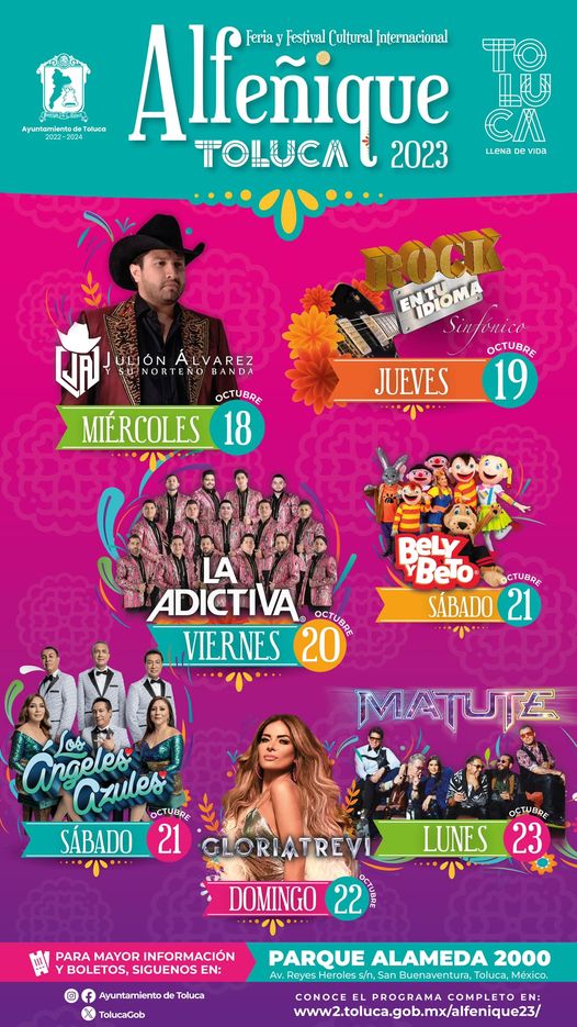 ¡Actualizamos el cartel oficial de nuestra Feria y Festival Alfenique2023