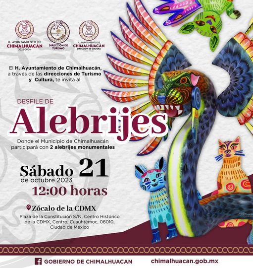 ¡Asiste al Desfile de Alebrijes de la Ciudad de