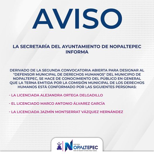 ¡Aviso Importante Querida comunidad