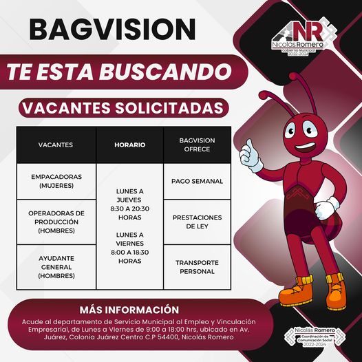 ¡Bagvision te esta buscando