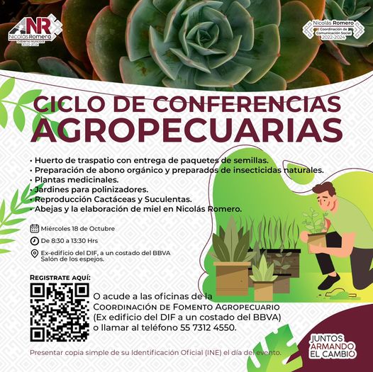 ¡Descubre el fascinante mundo agropecuario en nuestro circulo de conferencias