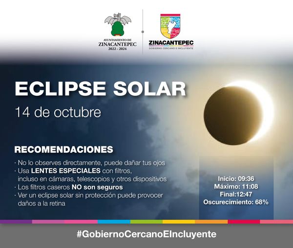 ¡ECLIPSE SOLAR EN MEXICO