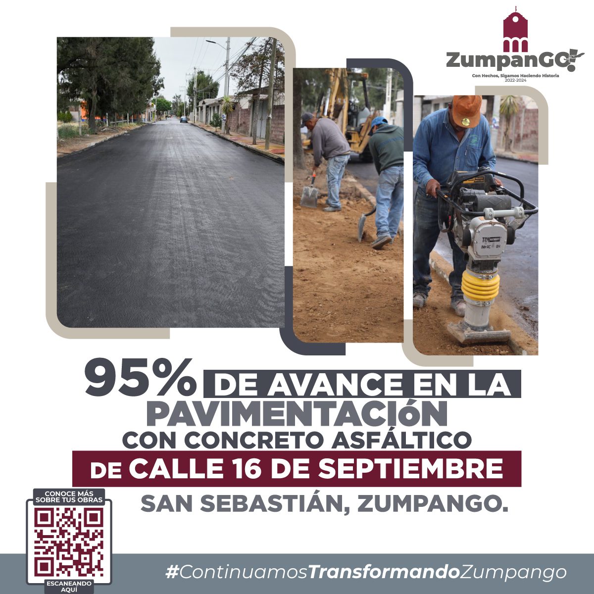 ¡En Zumpango estamos marcando la diferencia La administracion se complace